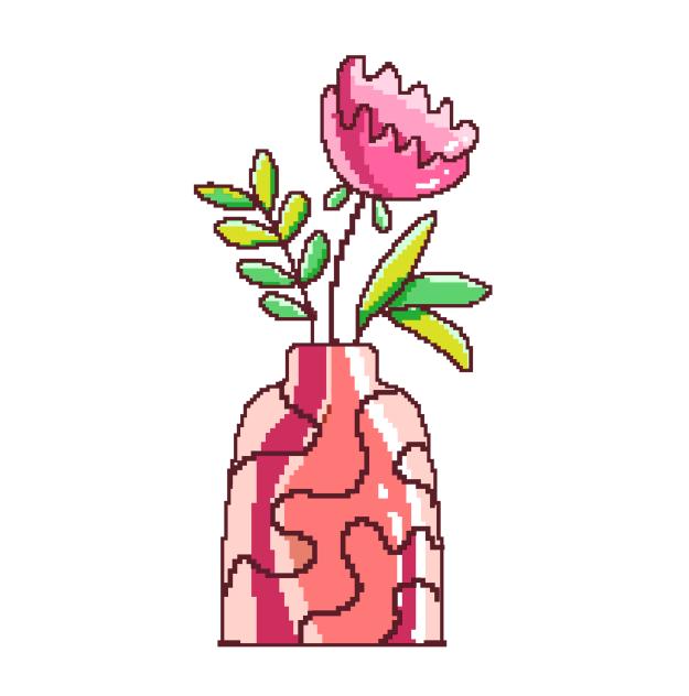 Flower pot decoration a3