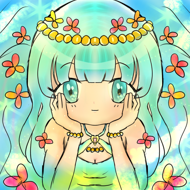 人魚の女の子