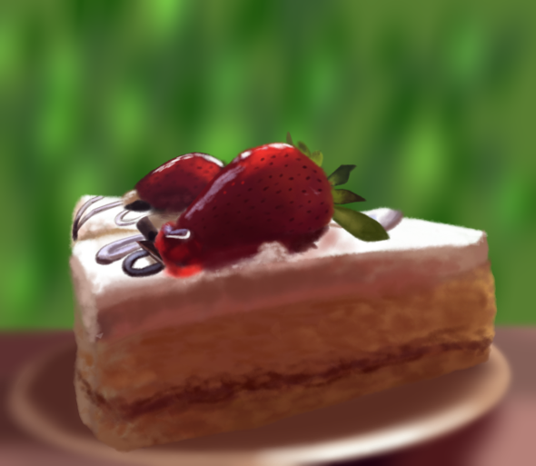 Strawberry Cake 🍓