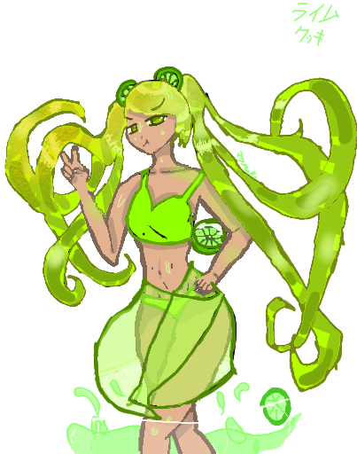 Lime Cookie from Cookie run
