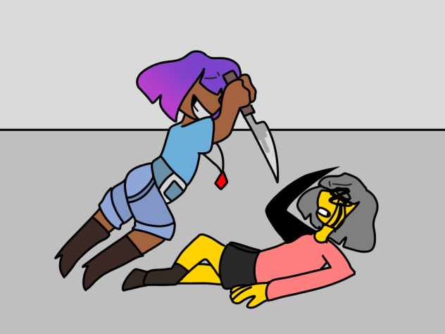 Fight scene - ibisPaint