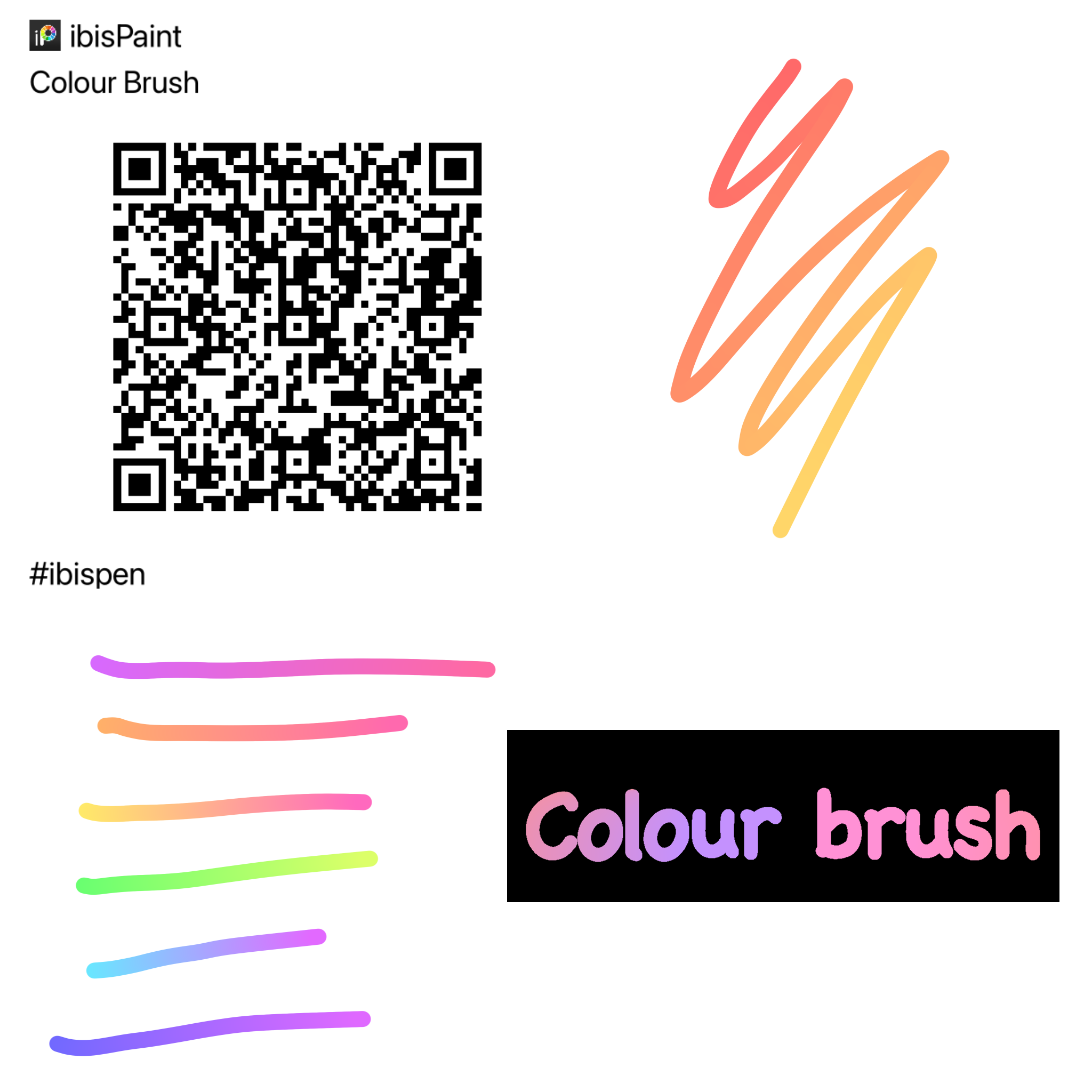 ibisPaint pen “Colour Brush” ibisPaint