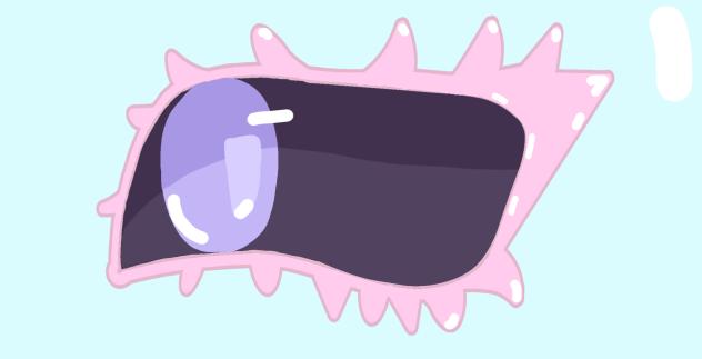 colorful blob eye