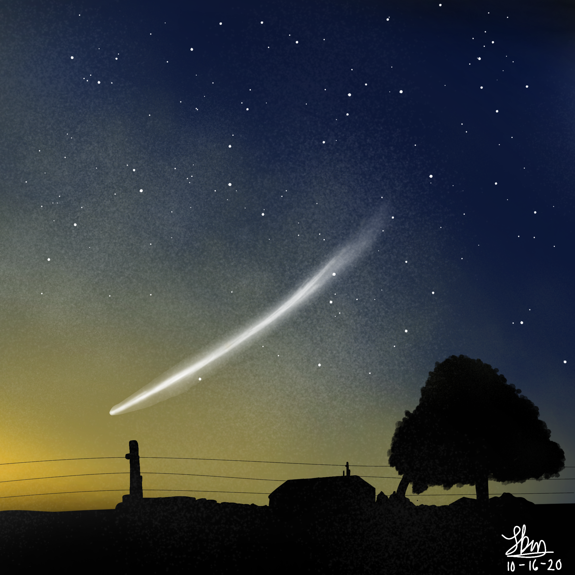 The Great Comet - ibisPaint