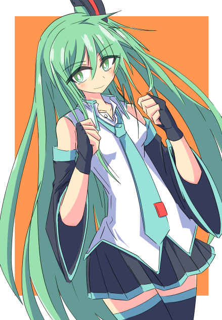 サイドテールミクさん