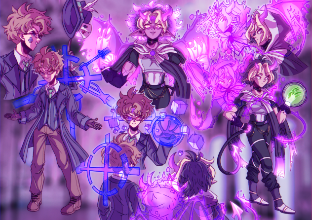 Caelum “VI” Clover & Kiora Lacerna