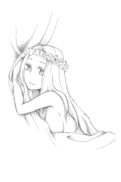 女神(塗ってください。)