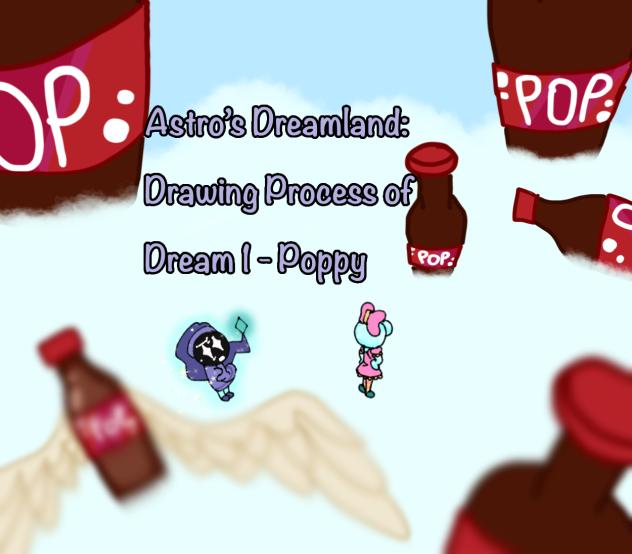 Poppy dream drawing process!