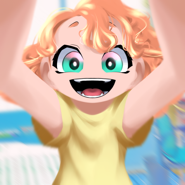 excited ginger
