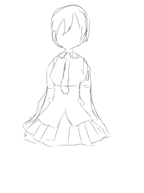 初音ミク　　途中経過