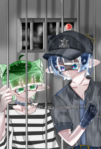 捕まえた