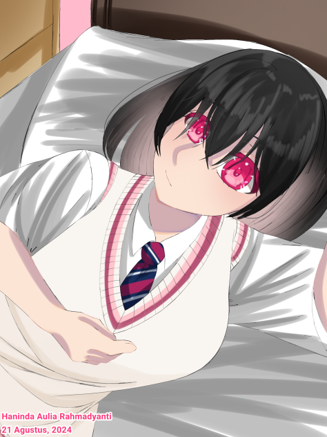Lying on the Bed