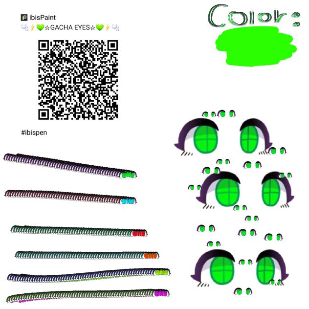 💚⚡️🫧gacha eye brush🫧⚡️💚