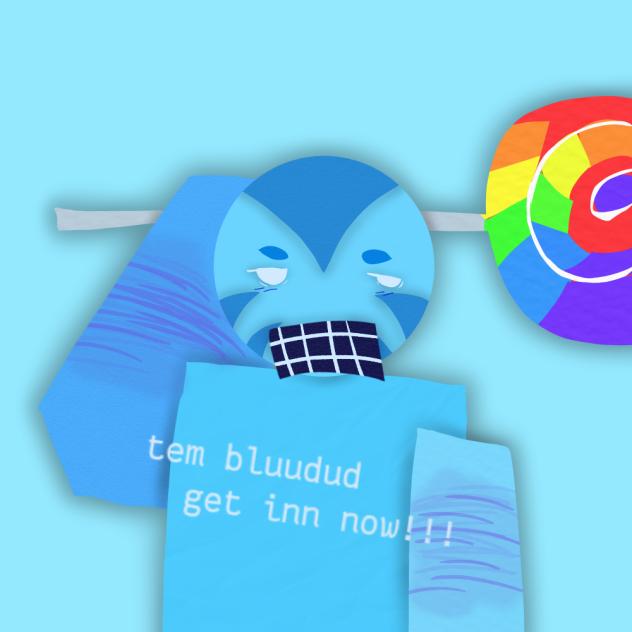 blue is my favourite color heh