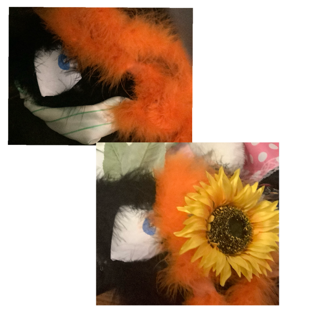 MADE MY FIRST FURRED MASK!!!