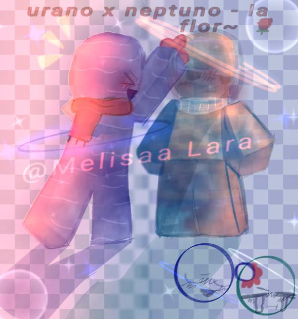 urano x neptuno - la flor roja~ 🌹✨