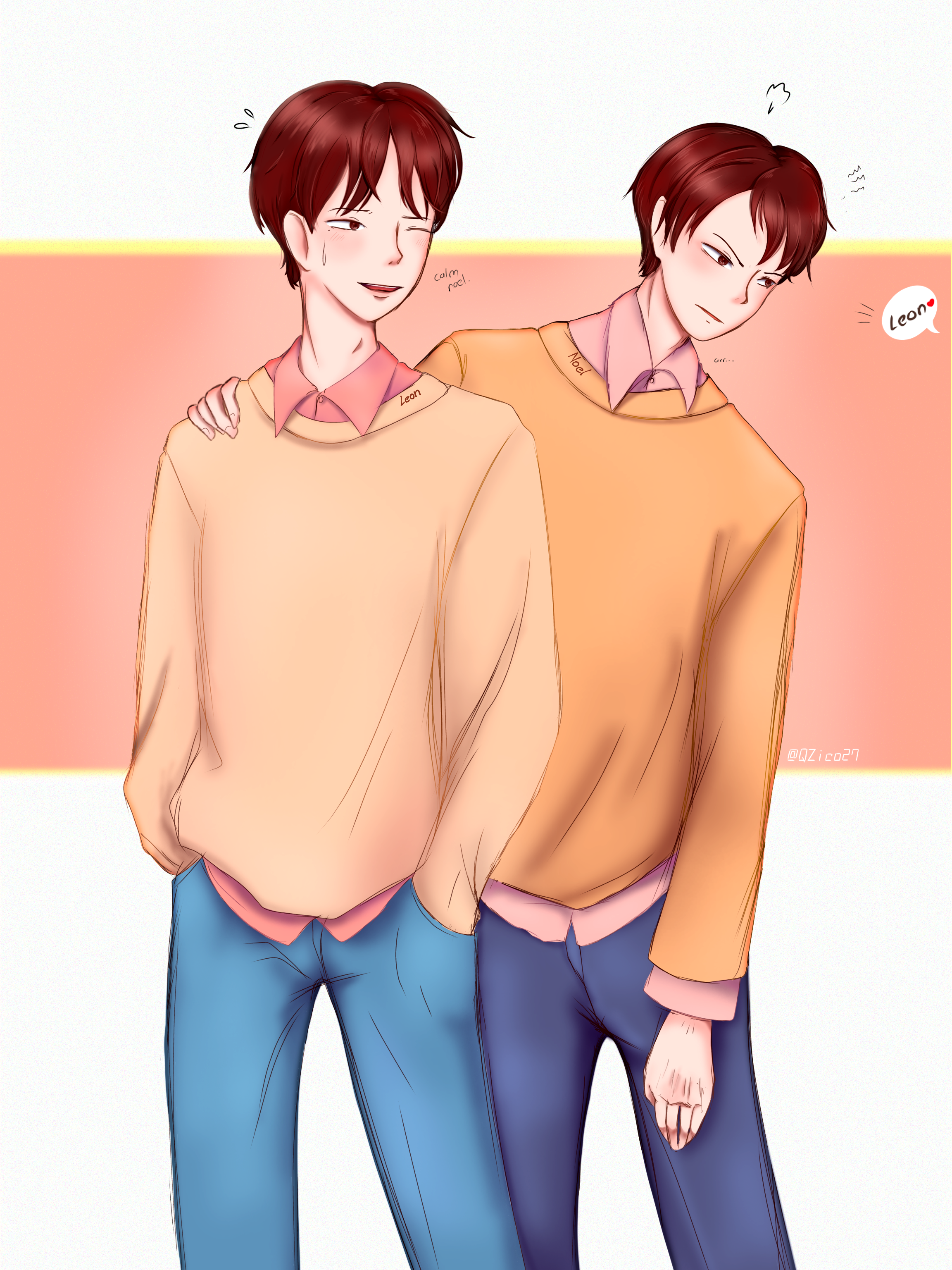 The Twins - ibisPaint