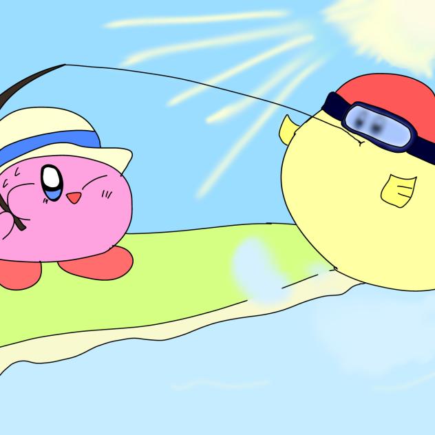釣りカービィ