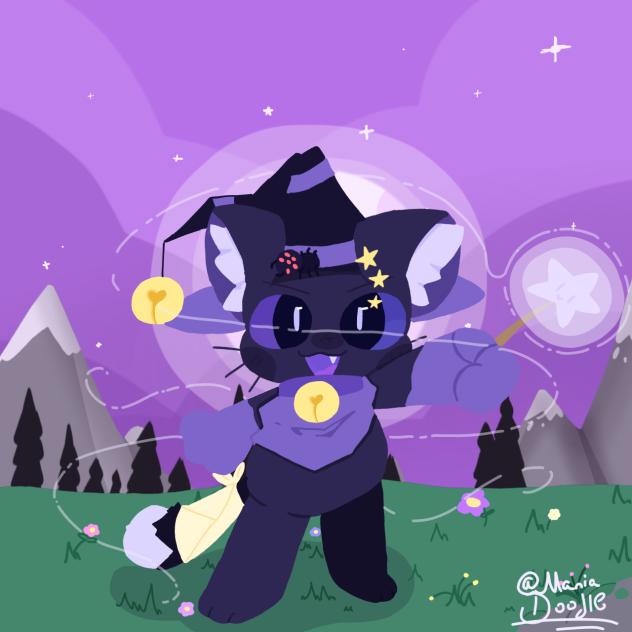 Meowgic Wand! 🪄⭐️🌙🐈‍⬛