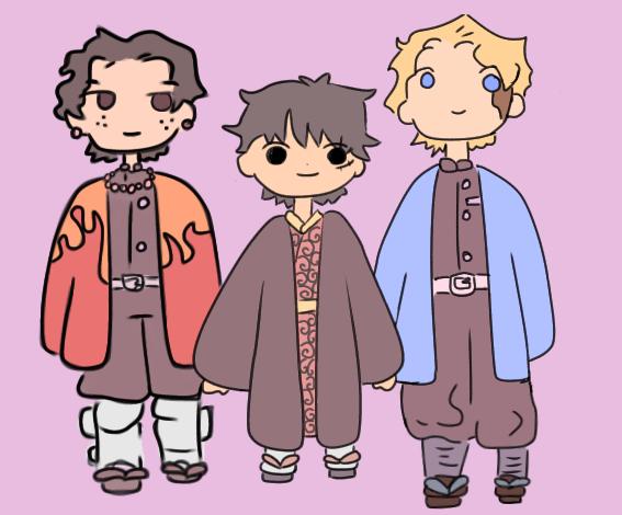 More demon slayer x one piece