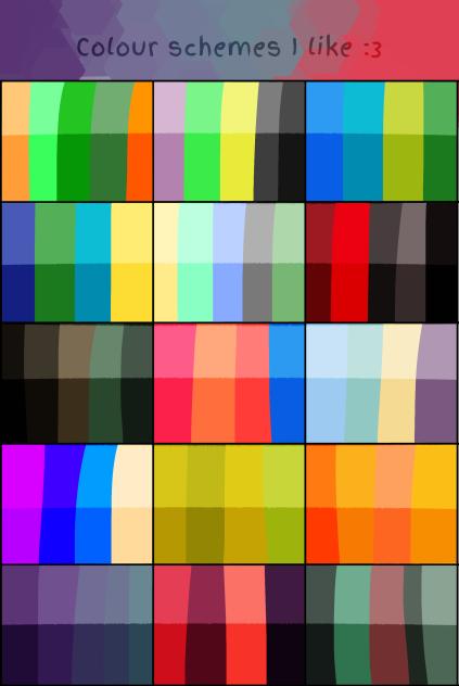 Free colour palettes