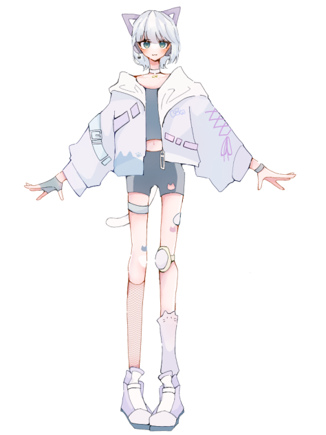 にらめるの立ち絵！　現完成形