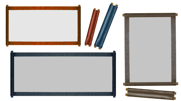 IBM3737 blank scrolls