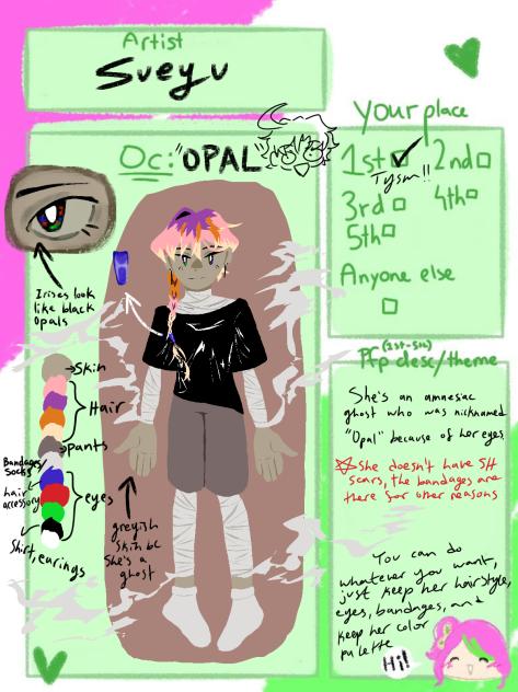 Prizesheet for SageDTIYS
