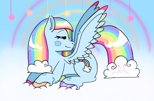 Resting Rainbow DTIYS 🌈