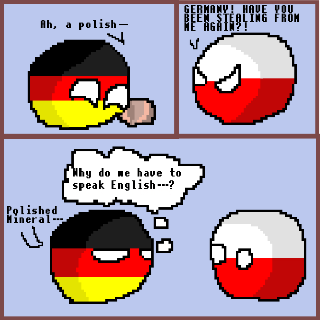 A old Countryballs Comic