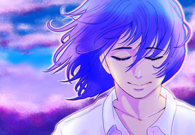 夕暮れ
