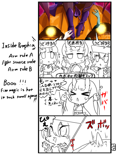 Halloween Night舞台裏