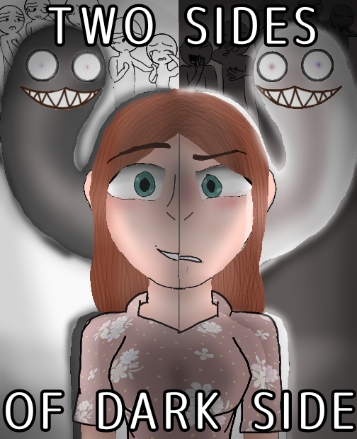 two sides of dark side!🌌 - ibisPaint
