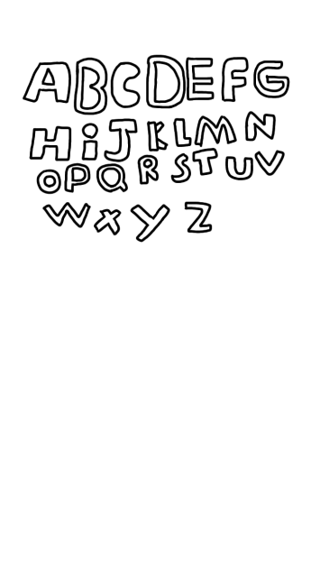 Nyan cat and friends font