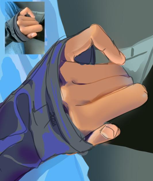 My hand 👋🏾