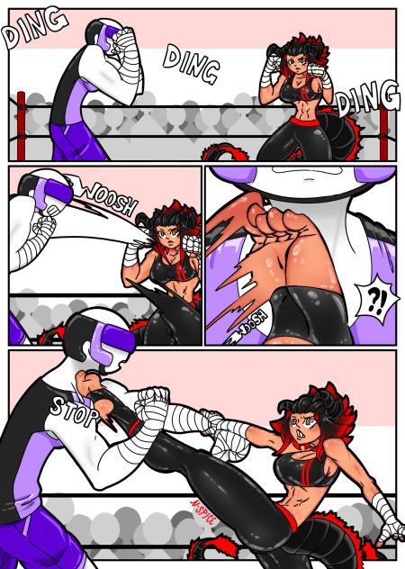 Aydee's boxing match