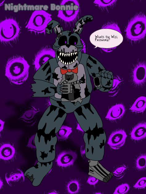 Nightmare bonnie but in my style