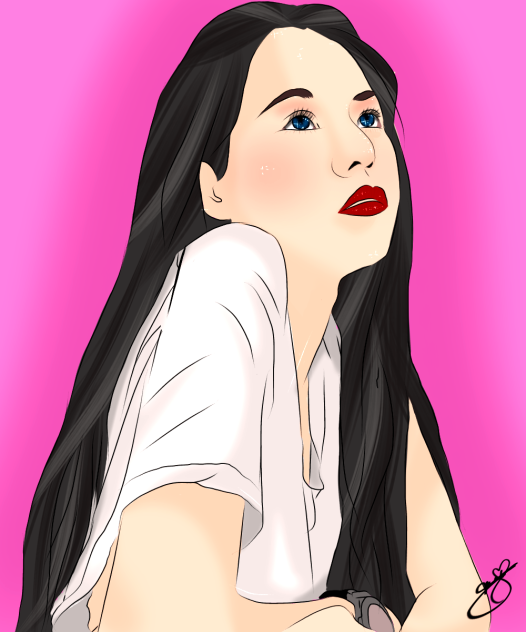 IBIS paint X basic paint pretty girl