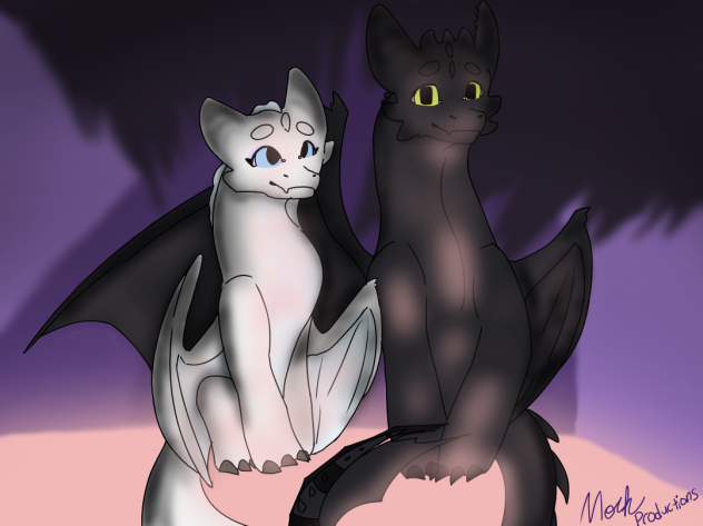Light Fury x Toothless