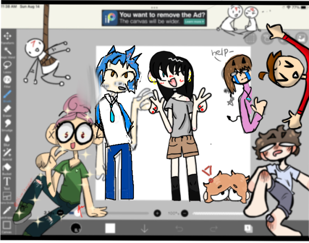 Many poeple collab