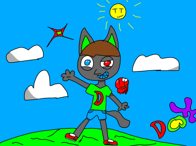 Dax The God Wolf New Design!
