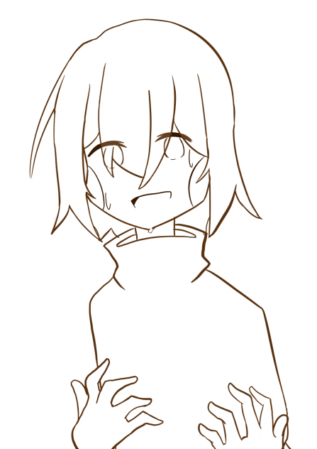 charaちゃんの線画ーーーー！！！！！！
