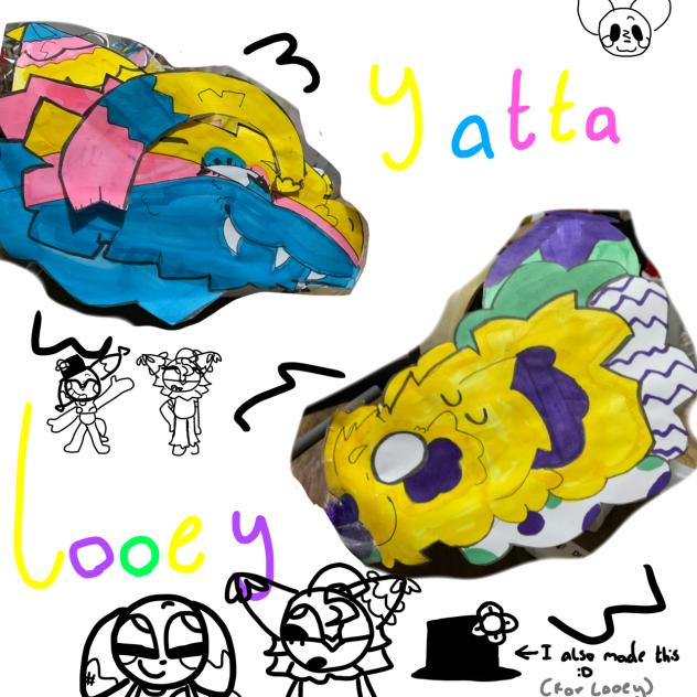 I MADE THEM INTO DRAGON PUPPETS!!