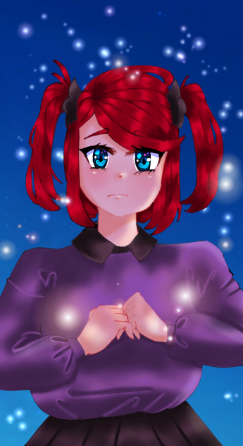 Ibis paint anime girl