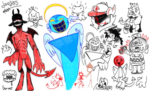 forsaken doodles