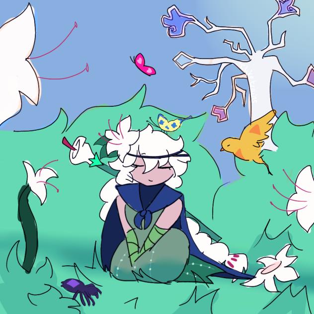 white lily