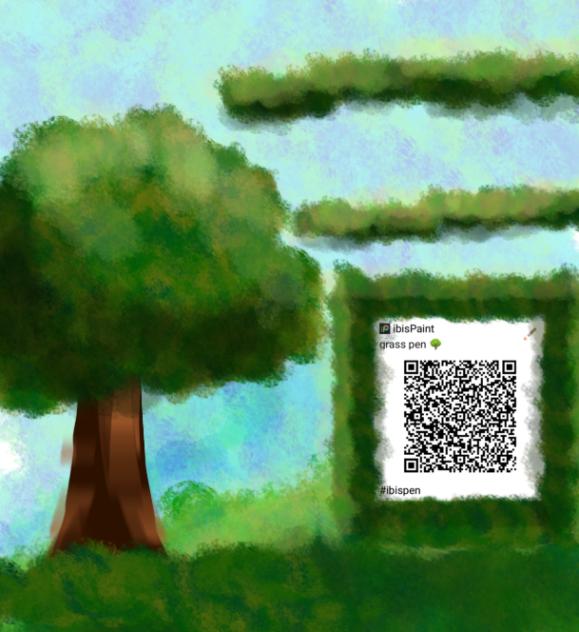 grass pen 🌳 - ibisPaint