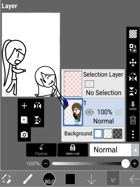 doing a next comic named flicker - ibisPaint