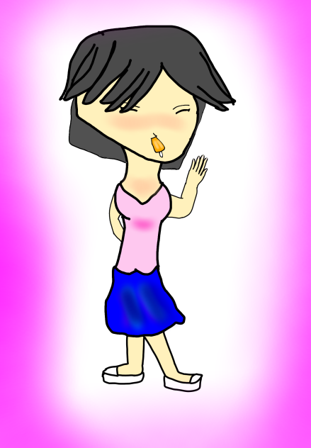 Popsicle stealer! 🍨 🍦 🍧