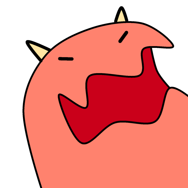 奇特生物： 呀（紅色）Strange creature  Yeah (red)